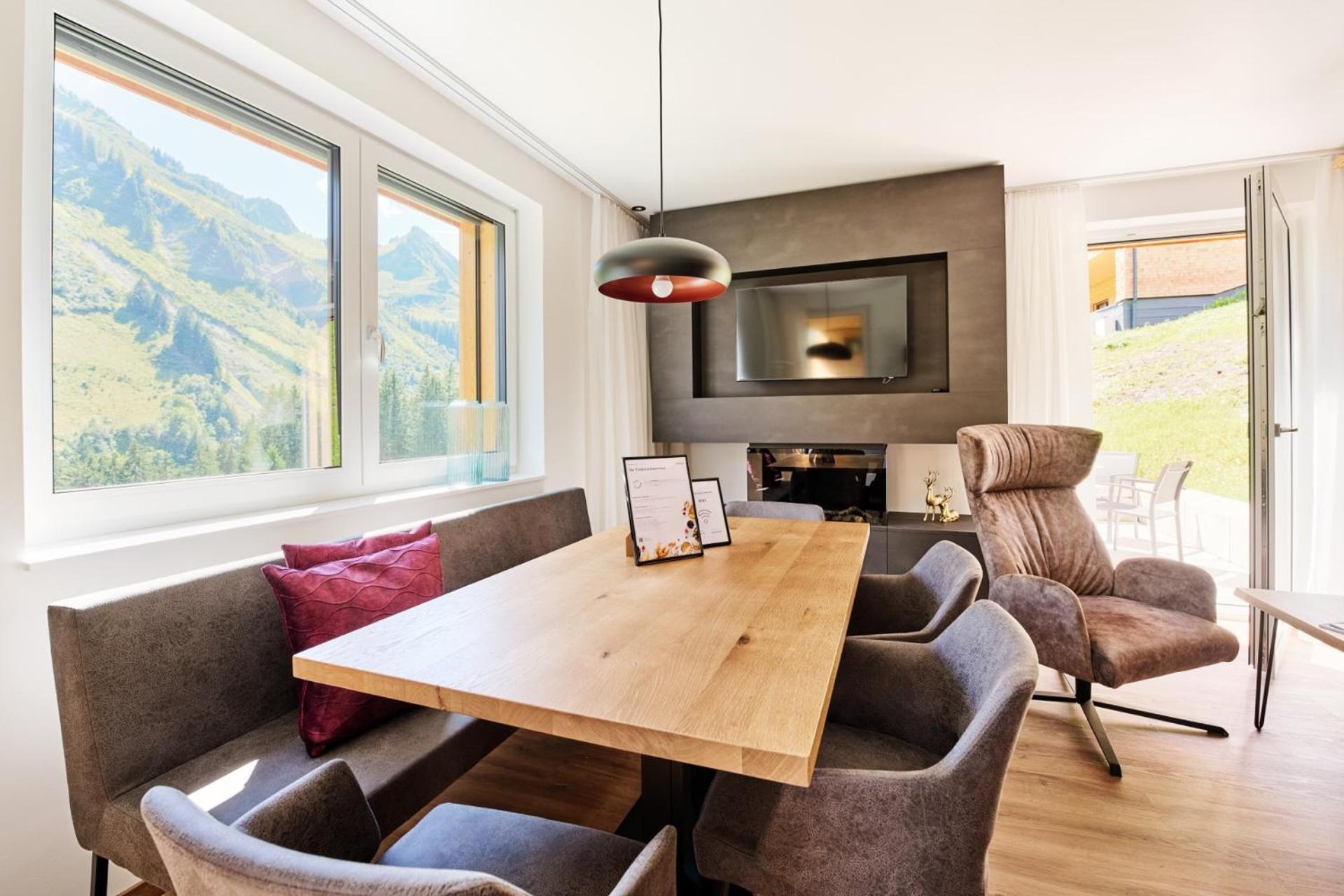Alpenstolz Damuels Haus 3 - Stilvoll Urlauben In Den Bergen Daire Dış mekan fotoğraf
